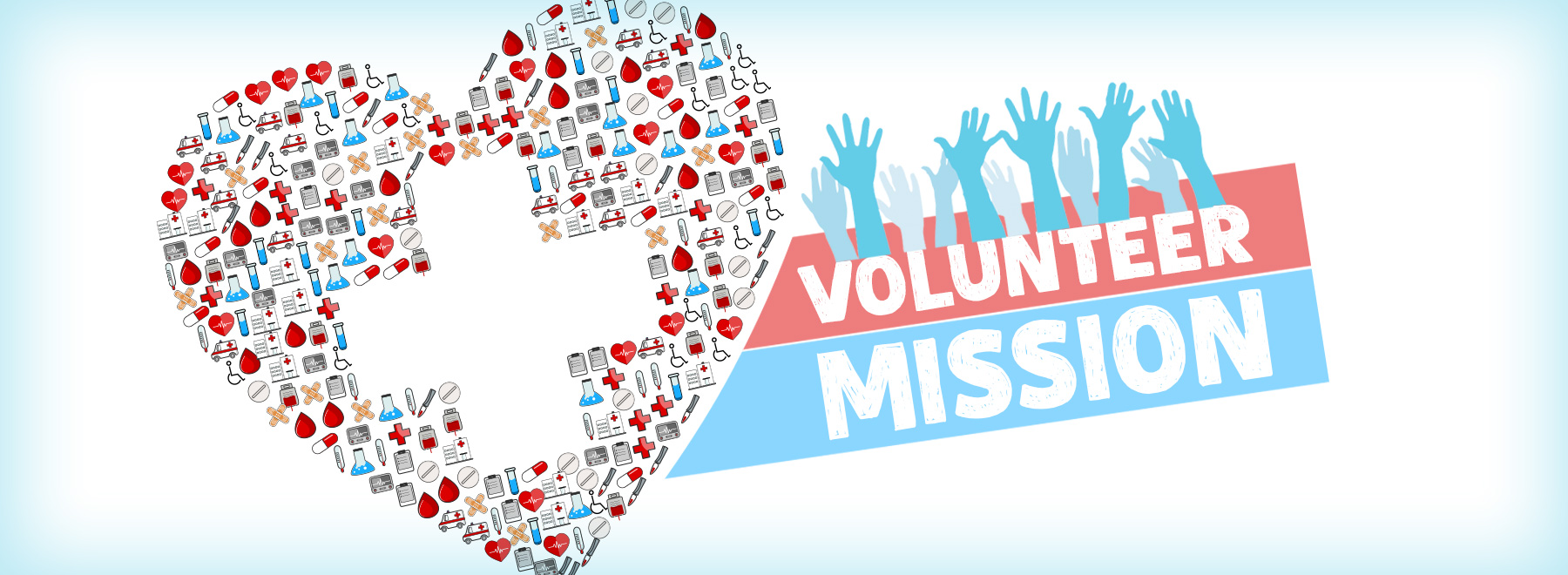 Volunteer mission top art icon art